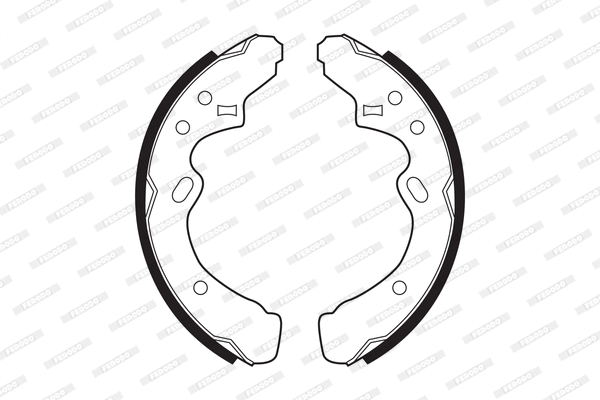 Brake Shoe Set (FSB239)