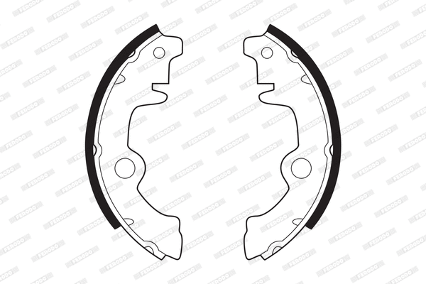 Brake Shoe Set (FSB22)