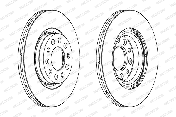 Brake Disc (DDF1456)