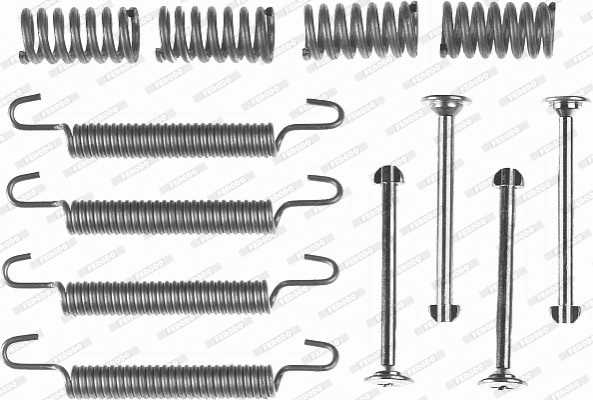 Accessory Kit, brake shoes (FBA48)
