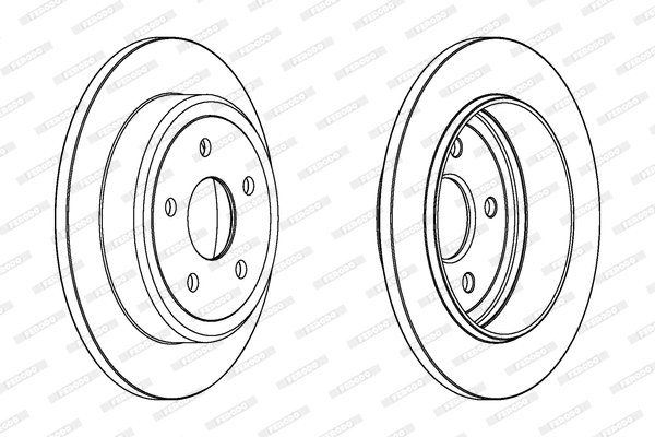 Brake Disc (DDF1813C)