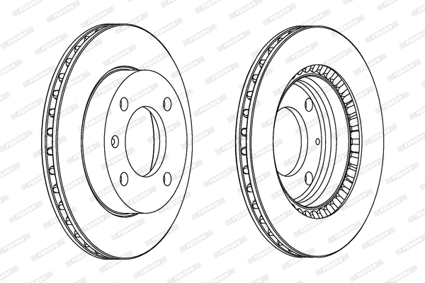 Brake Disc (DDF145)