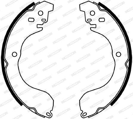 Brake Shoe Set (FSB4053)