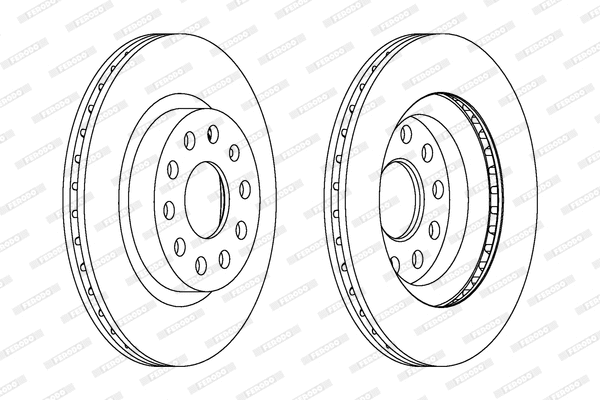 Brake Disc (DDF1223)