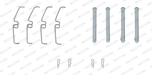 Accessory Kit, disc brake pad