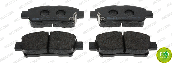 Brake Pad Set, disc brake (FDB1368)