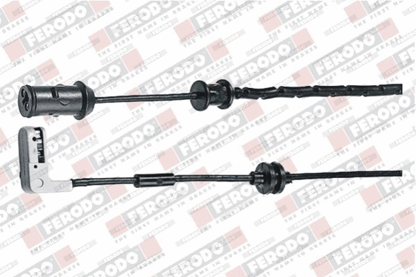 Warning Contact, brake pad wear (FWI251)