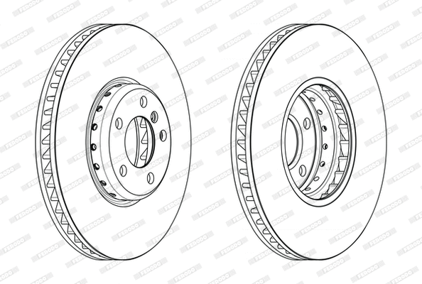 Brake Disc (DDF2043RVC-1)