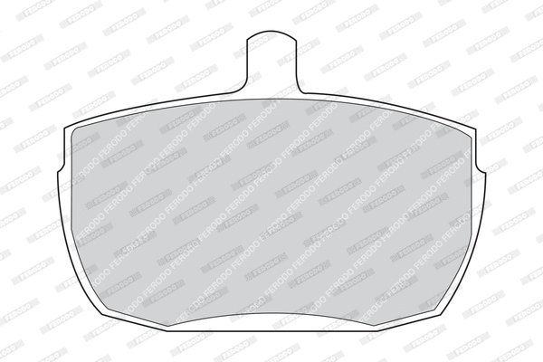 Brake Pad Set, disc brake (FDB829)