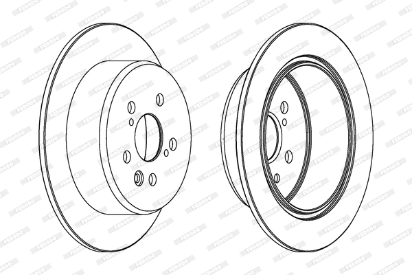 Brake Disc (DDF705)
