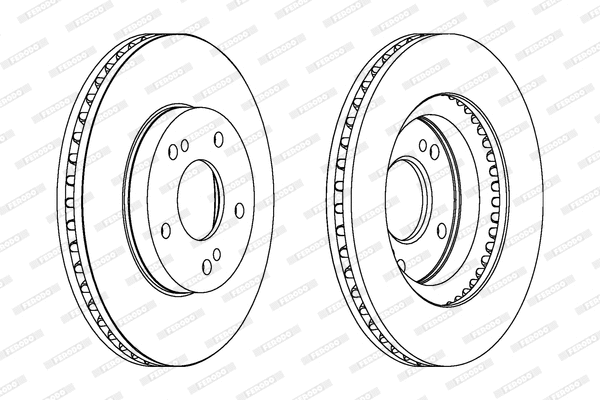 Brake Disc (DDF1494)