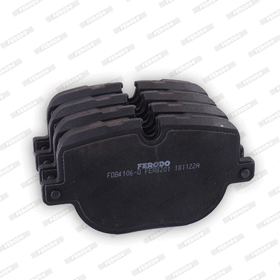 Brake Pad Set, disc brake (FDB4106-D)