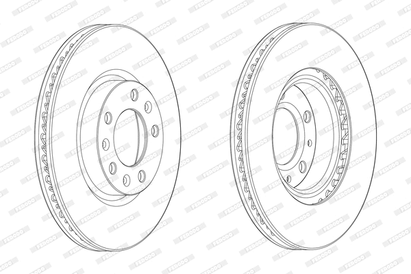 Brake Disc (DDF2405C)