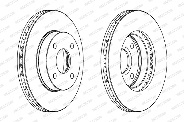 Brake Disc (DDF371)
