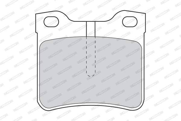 Brake Pad Set, disc brake (FDB1044)