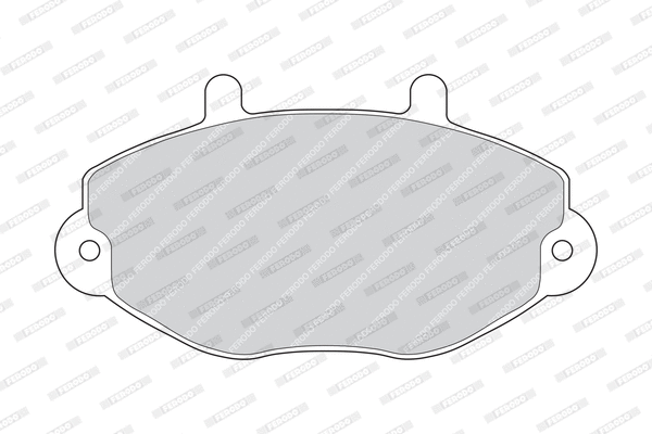 Brake Pad Set, disc brake (FDB701)
