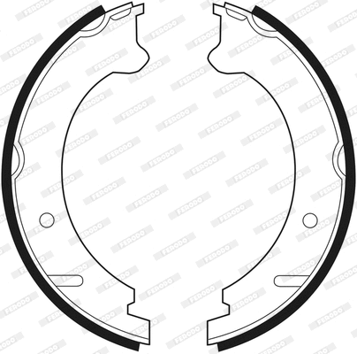 Brake Shoe Set, parking brake