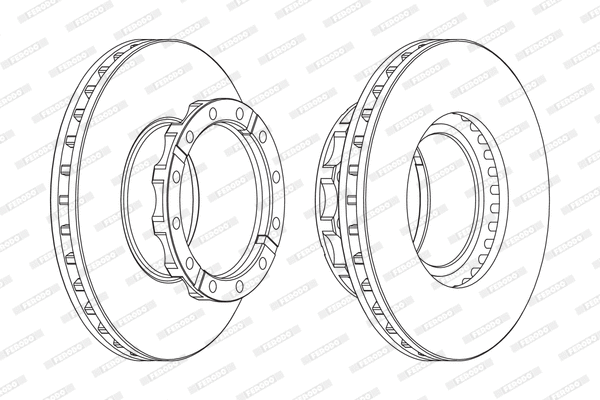 Brake Disc (FCR254A)