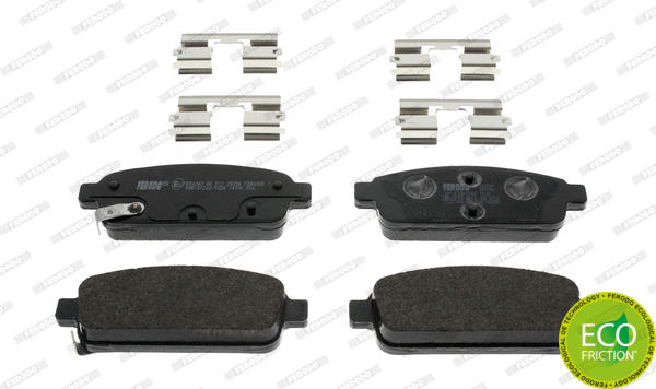 Brake Pad Set, disc brake (FDB4265)