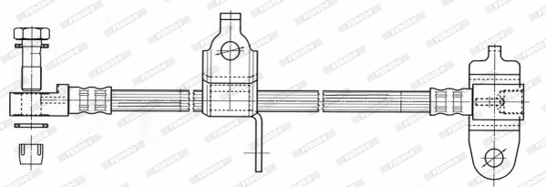 Brake Hose (FHY2567)