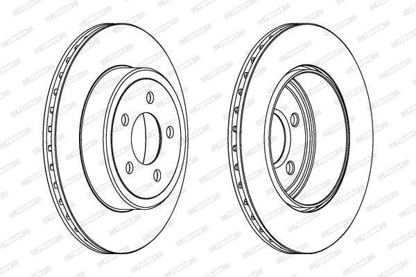 Brake Disc (DDF1766)