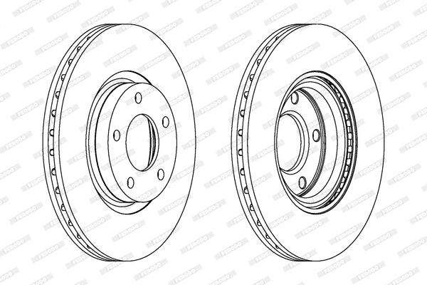 Brake Disc (DDF1312)