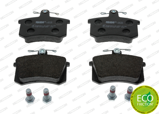 Brake Pad Set, disc brake (FDB222)