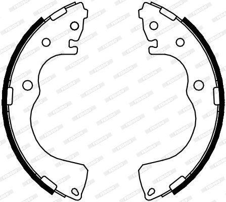Brake Shoe Set (FSB610)