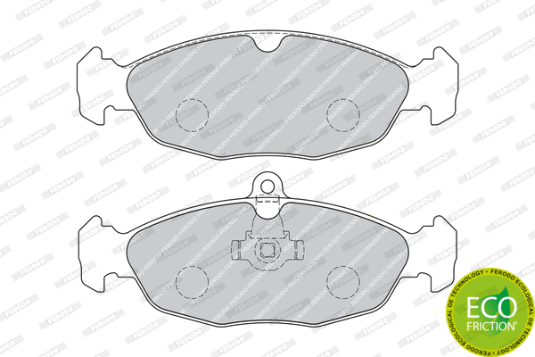 Brake Pad Set, disc brake (FDB1903)
