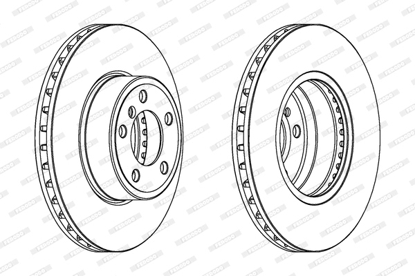 Brake Disc (DDF1243C)