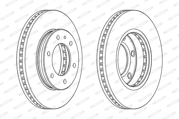 Brake Disc (DDF2462C-1)