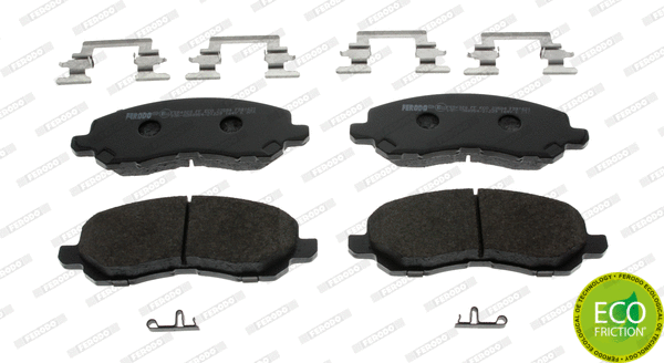 Brake Pad Set, disc brake (FDB1621)