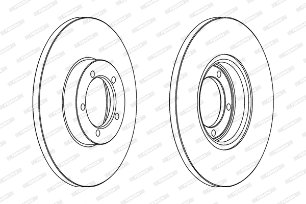 Brake Disc (DDF488)