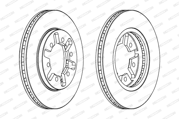 Brake Disc (DDF421)