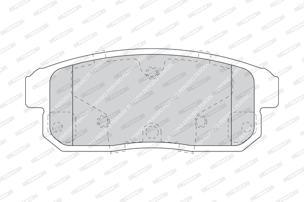 Brake Pad Set, disc brake (FDB1759)