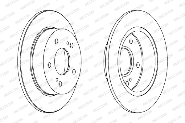 Brake Disc (DDF863)