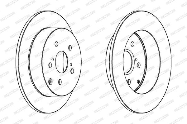 Brake Disc (DDF1419)