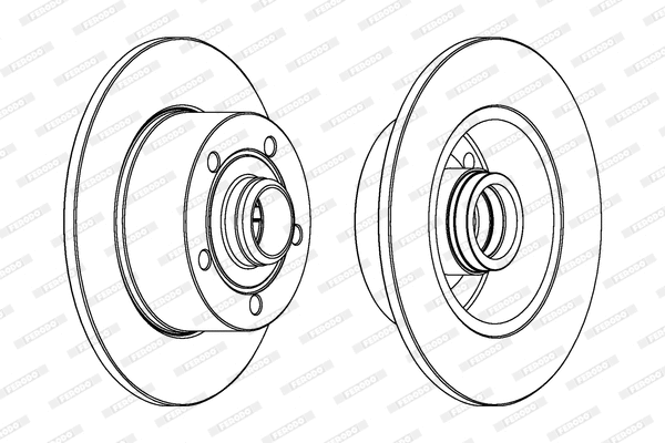 Brake Disc (DDF830C-1)