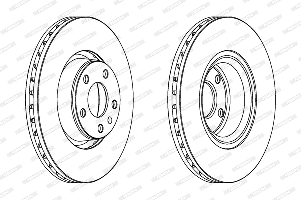 Brake Disc (DDF1277C-1)