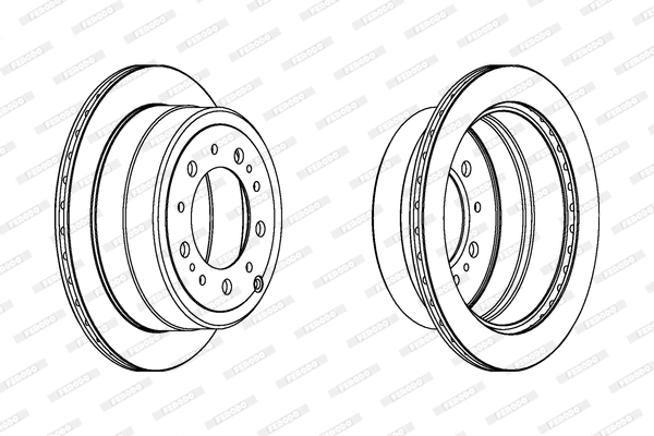 Brake Disc (DDF1597C-1)