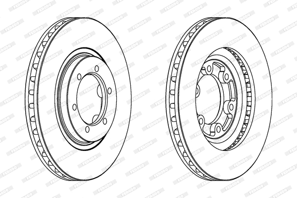 Brake Disc (DDF1269)