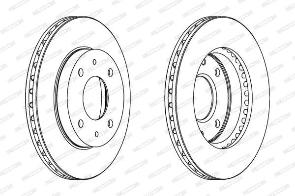 Brake Disc (DDF390)