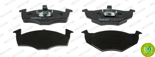 Brake Pad Set, disc brake (FDB1288)