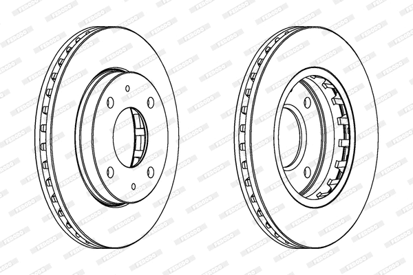 Brake Disc (DDF1270)