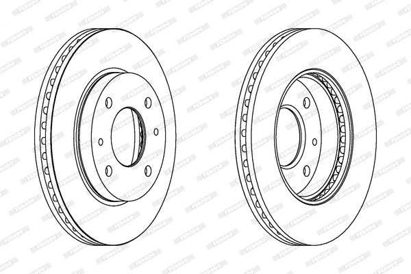 Brake Disc (DDF1577)