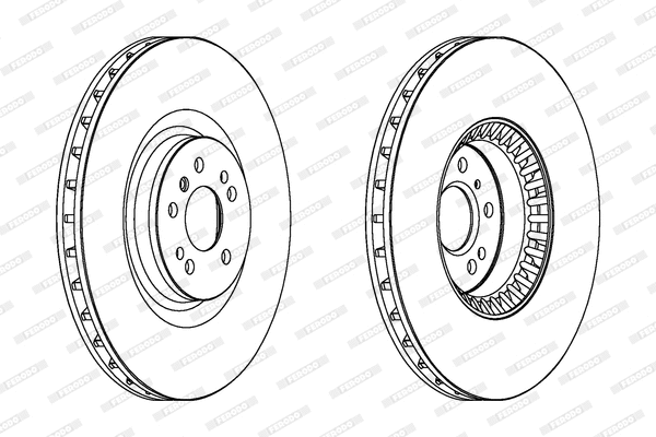Brake Disc (DDF1534)