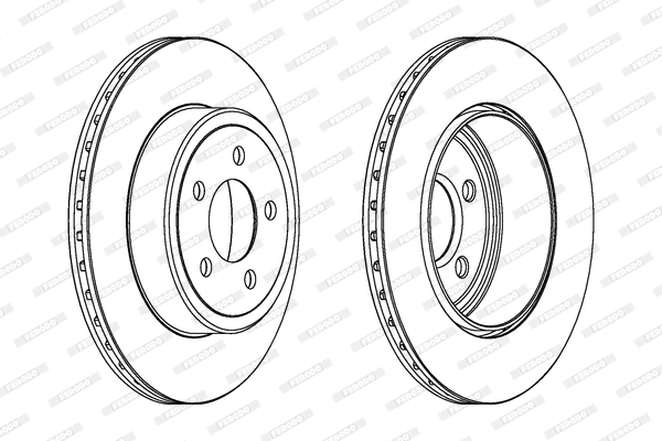 Brake Disc (DDF1766C-1)