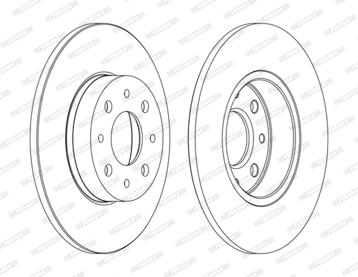 Brake Disc (DDF1741C)