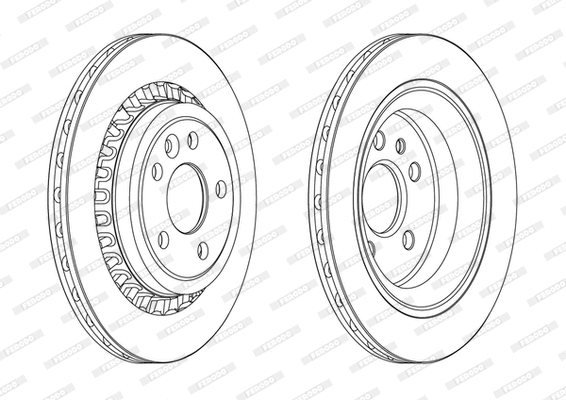 Brake Disc (DDF1802C)