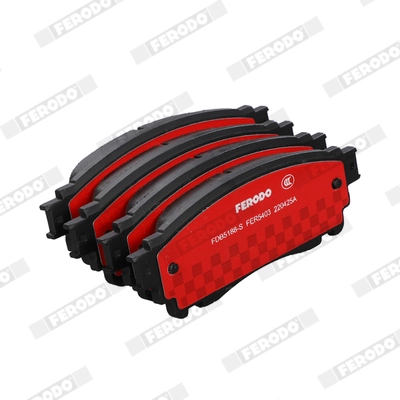 Brake Pad Set, disc brake (FDB5188-S)